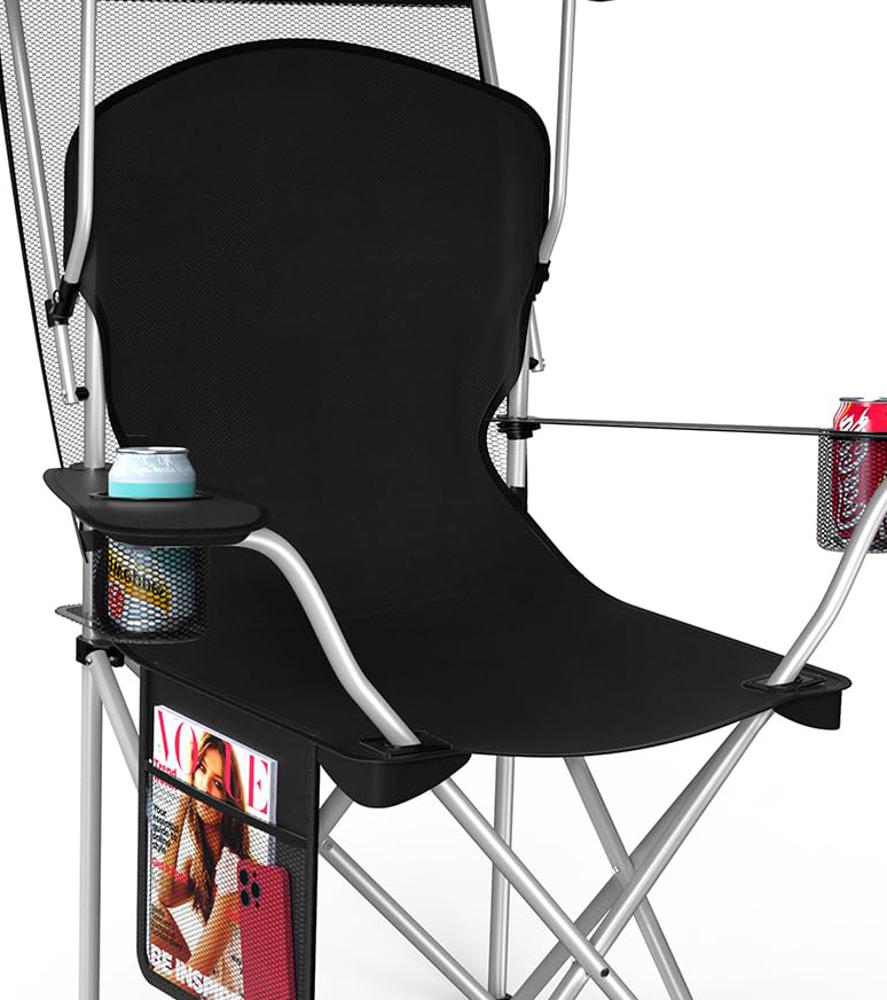 Amazon.com : VTOY Portable Camping Chair with Canopy - Folding